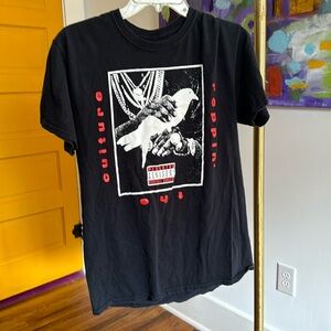 Migos Reppin The Culture Parental Advisory T-Shirt Black Sixze M 100%Cotton